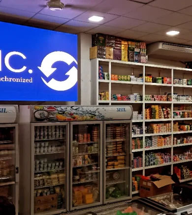Supermarket Indoor LED Screen